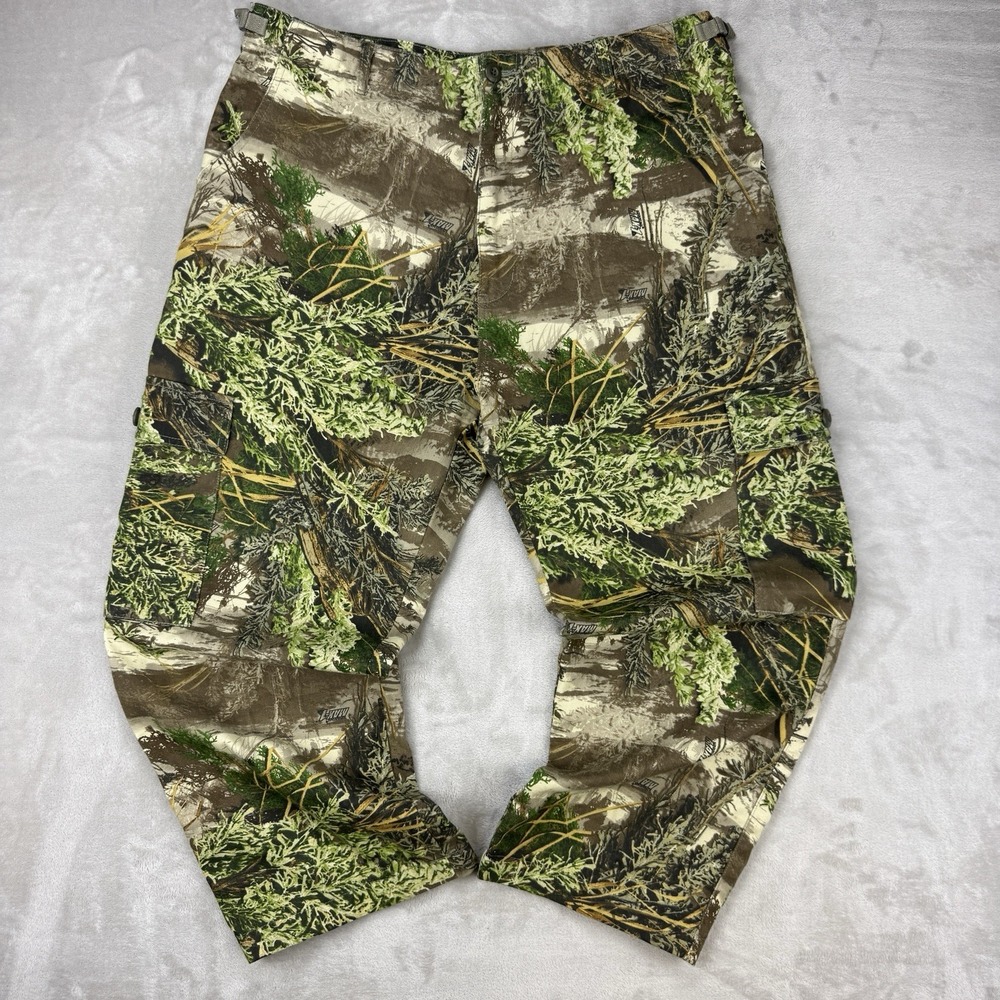 VTG Y2K Cabela's Advantage MAX-1 Camo Cargo Hunting Pants Men's 40 Reg